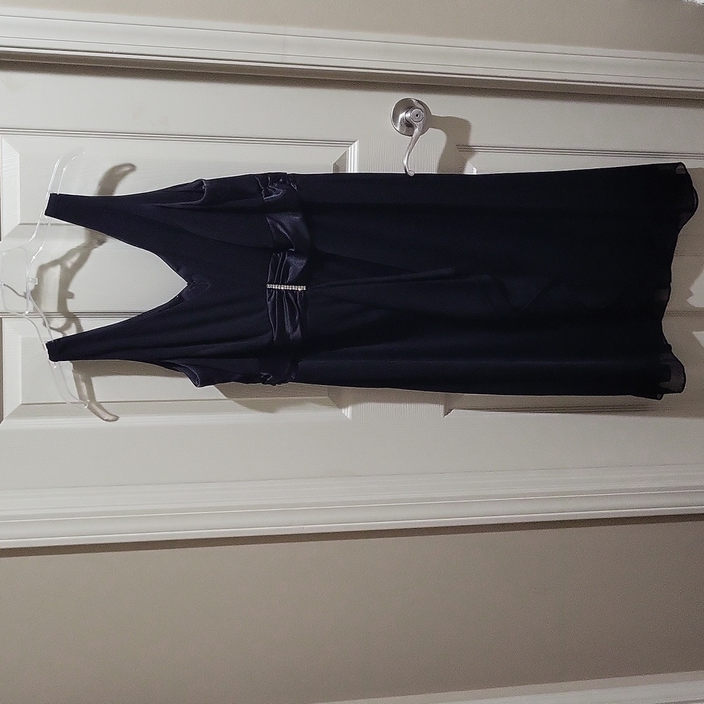 Onyx Nite dress, 16W, Black